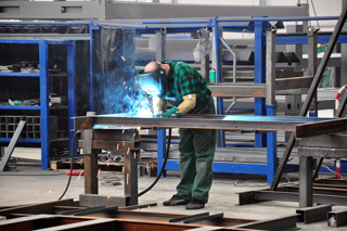 Lärmschutzwände Modulgebäude Container Polen